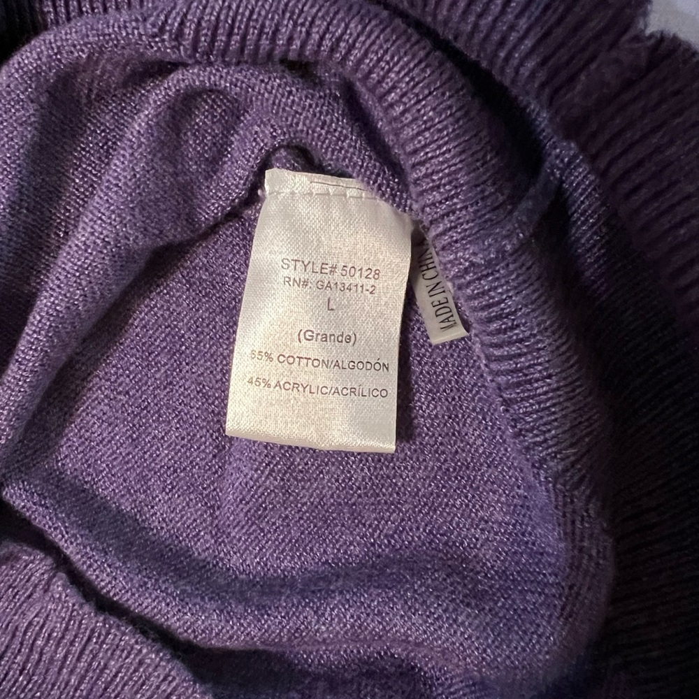 Purple Sweater - Picture 4 of 4